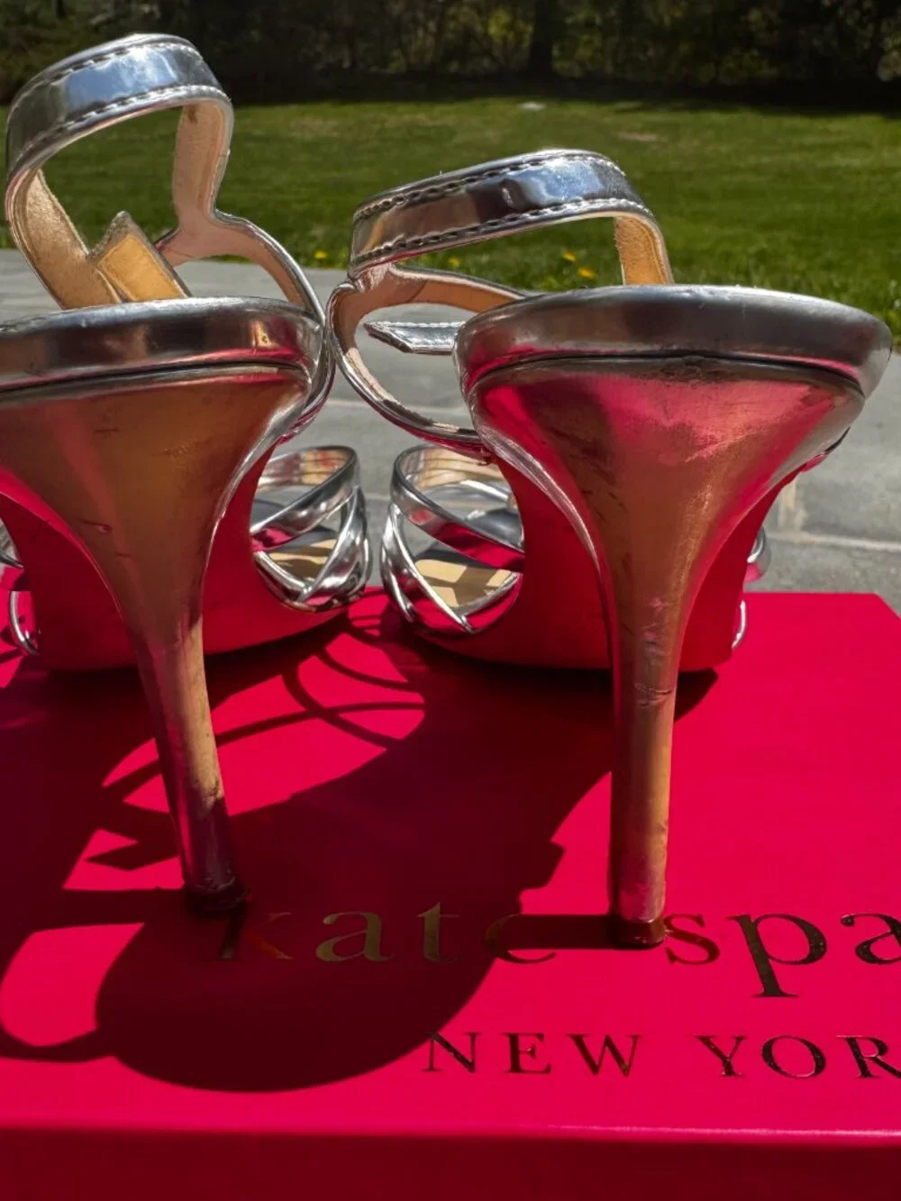 Kate Spade Crista Women's Bridal Party Special Strappy Heels - Size 8